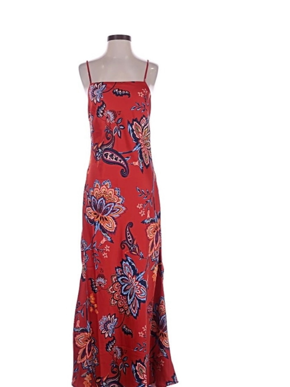 NWT - House of Harlow - 1960 Floral Spaghetti-Strap Maxi Dress